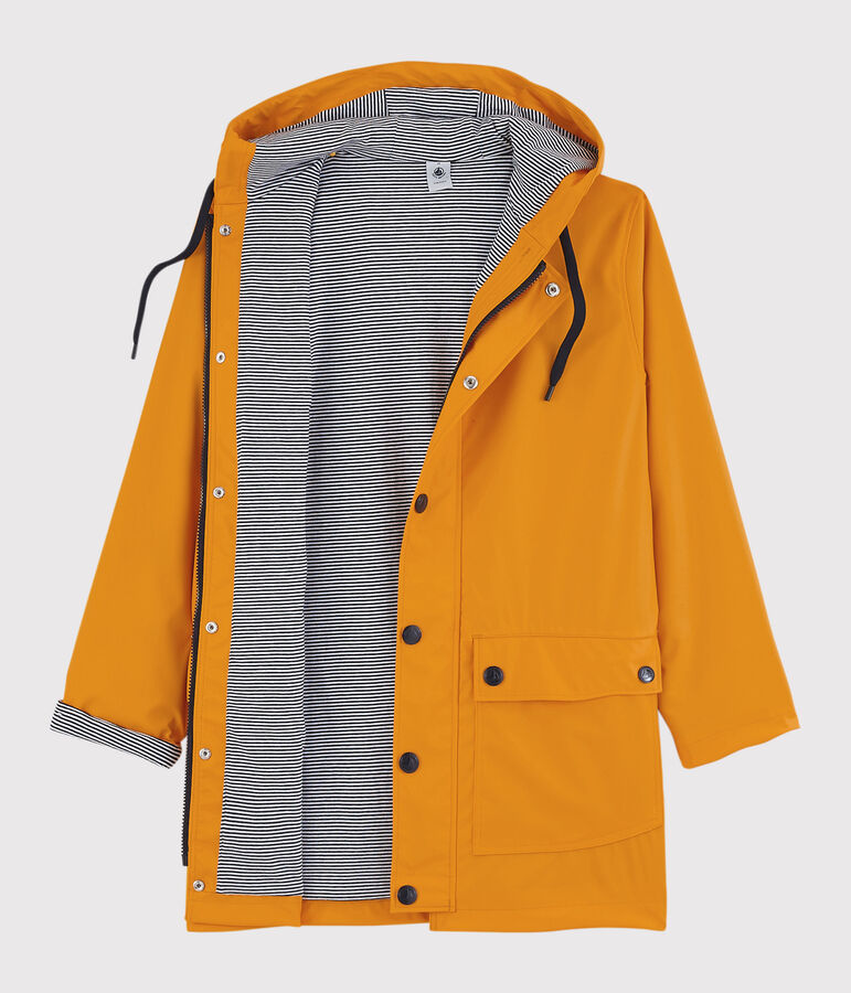 Iconische Dames/Heren oliejas geel