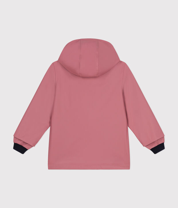 iconische kinderregenjas roze