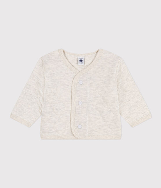 Babyvest in doorgestikte tubic beige MONTELIMAR CHINE