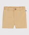 Babyshort in lichte keperstof beige FACILE