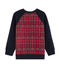 Sweatshirt enfant garçon rouge TERKUIT/bleu SMOKING/ BELUGA