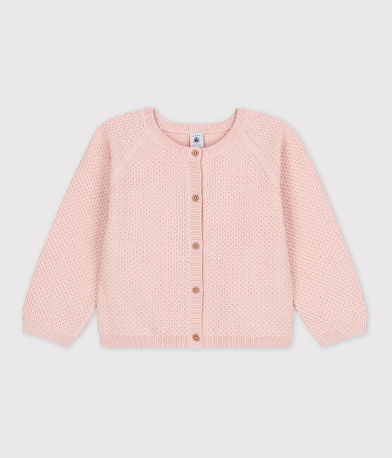 Vest voor meisjes in katoen roze SALINE