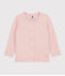 Cardigan van tricot baby. roze MINOIS