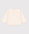Sweatshirt bébé en coton écru AVALANCHE