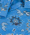Chemise en popeline imprimée enfant garçon bleu BRASIER/blanc MULTICO