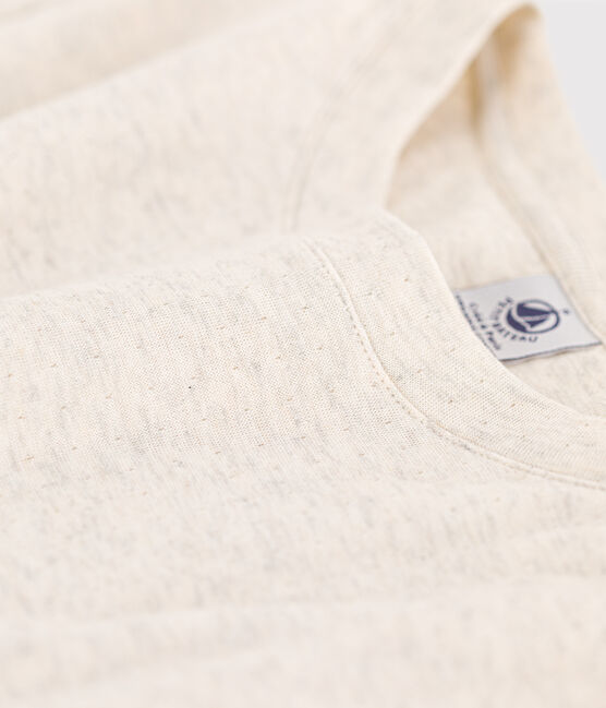 LE BOXY, T-shirt voor dames in katoen  beige MONTELIMAR CHINE