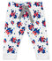 Pantalon bébé fille imprimé blanc MARSHMALLOW/blanc MULTICO