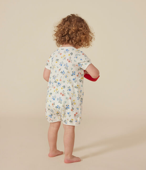 Set van 2 korte kruippakjes van katoen voor baby's variante 1