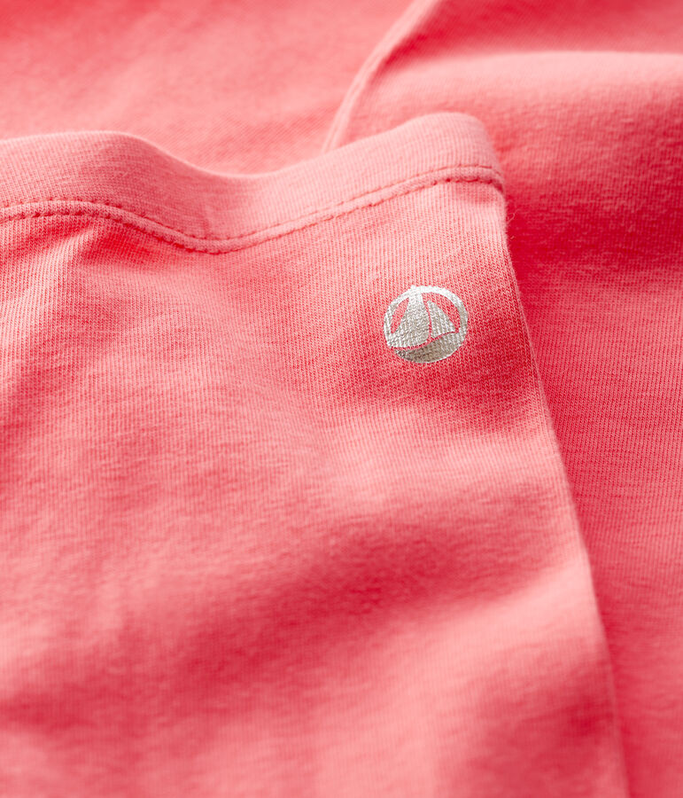 Legging en jersey &eacute;lasthanne enfant fille orange