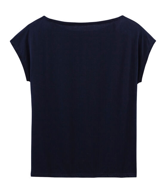 Sea Island T-shirt met korte mouwen vrouwen blauw MARINE