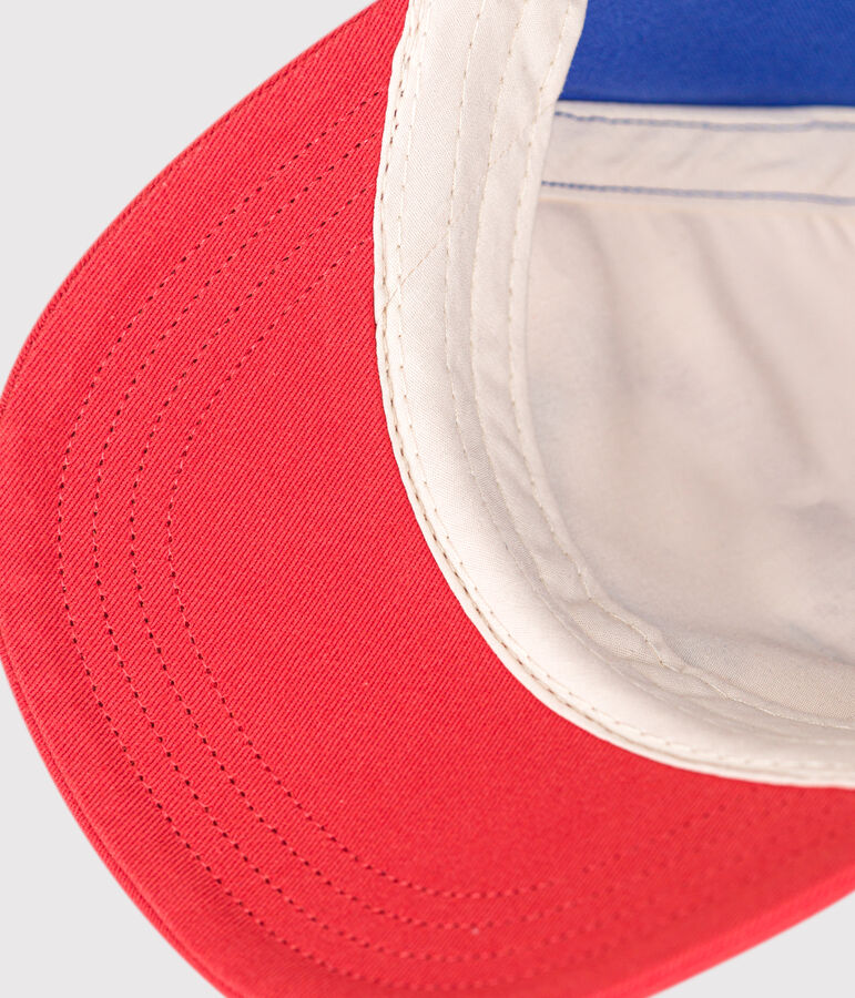 Casquette en coton team sport b&eacute;b&eacute; &eacute;cru/multicouleur