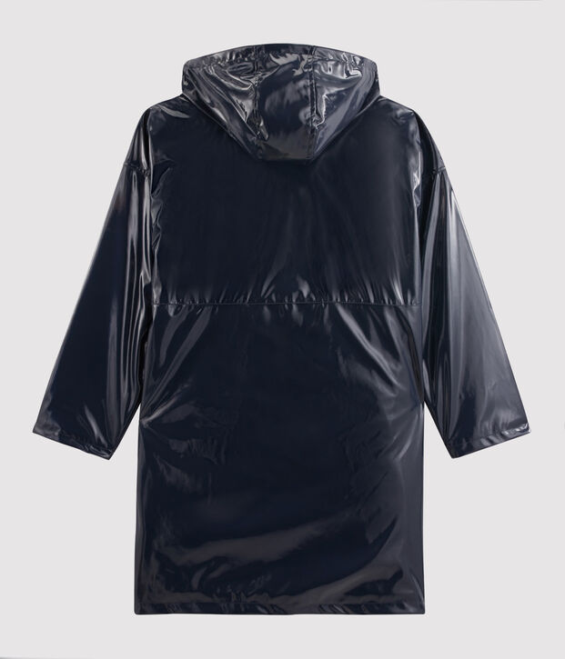 Parka oversize femme bleu marine