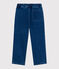 Pantalon enfant en denim vert BRUT MOYEN