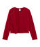 Tricot cardigan meisjes rood TERKUIT
