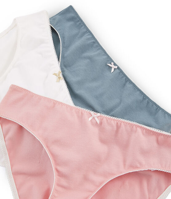 Trio de culottes fille variante 1