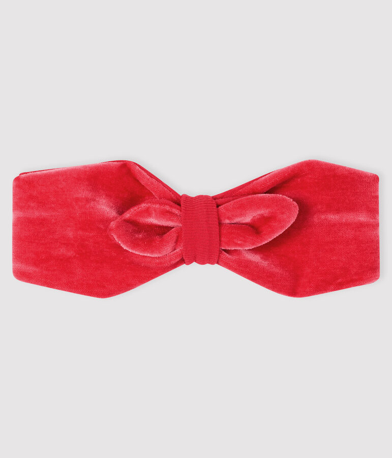 Geknoopte haarband voor baby meisje roze POPPY