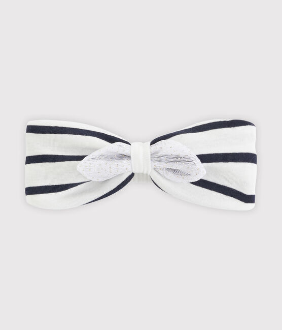 Bandeau cheveux bébé fille blanc MARSHMALLOW/blanc MULTICO