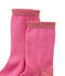 Chaussettes fille unies rose PETUNIA