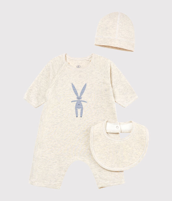 Geschenkdoos met 3 uniseks babystukken variante 2