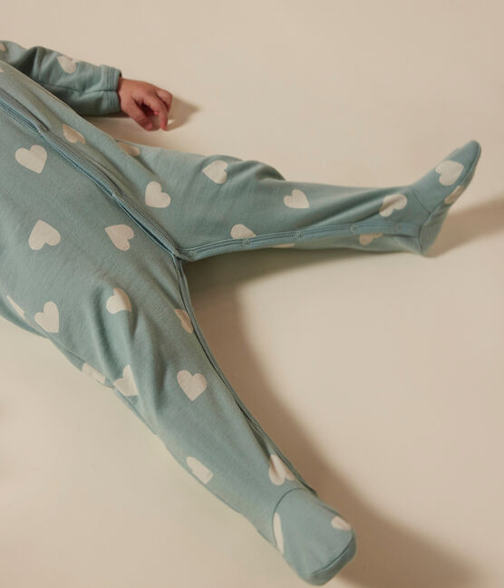 Babypyjama van molton met hartjes PAUL/ AVALANCHE