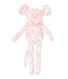 Doudou souris bébé fille imprimé