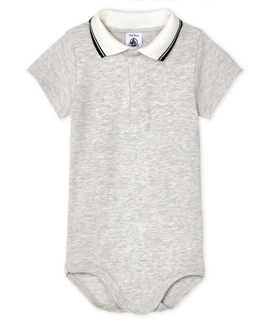 Body Col Polo Bebe Garcon Beluga Petit Bateau