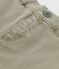 Denim babyshort groen MARECAGE
