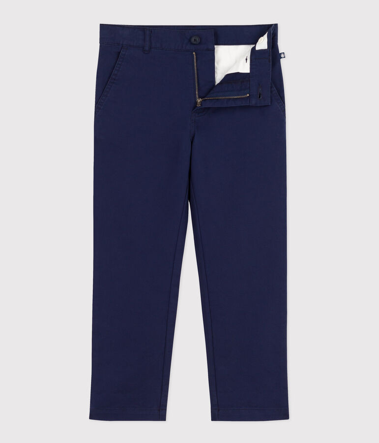 Chino voor jongens blauw