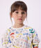 Katoenen sweatshirt met print voor kinderen wit/multicouleur