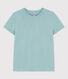 Tee-shirt LE DROIT col rond en coton Femme