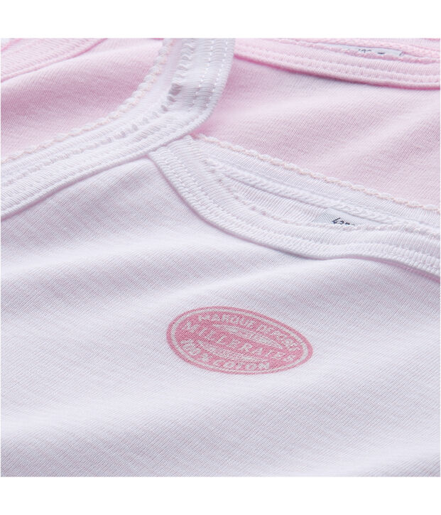 Lot de 2 d&eacute;bardeurs fille uni / milleraies lot .