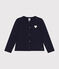 Fleece vestje voor meisjes blauw SMOKING