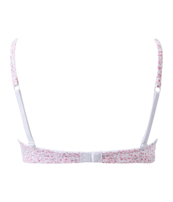 Soutien-gorge fille paddé blanc ECUME/blanc MULTICO