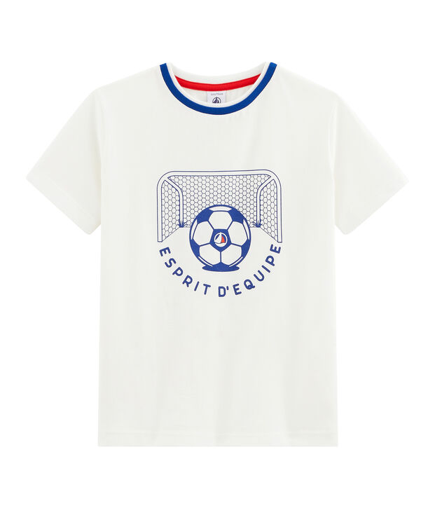 T-shirt voor jongens wit