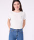 Tee-shirt Femme Iconique col amiral en coton 