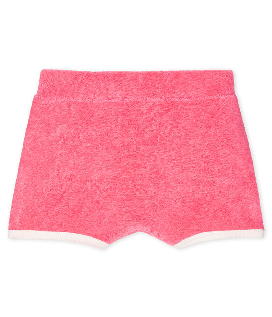 Voorverkoop Taille George Hanbury Badstof short baby meisje CUPCAKE/MARSHMALLOW | Petit Bateau