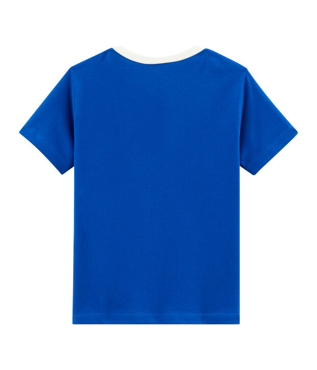 T-shirt voor jongens blauw