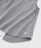 Débardeur de sport enfant fille gris SUBWAY CHINE