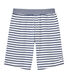 Short garçon rayé