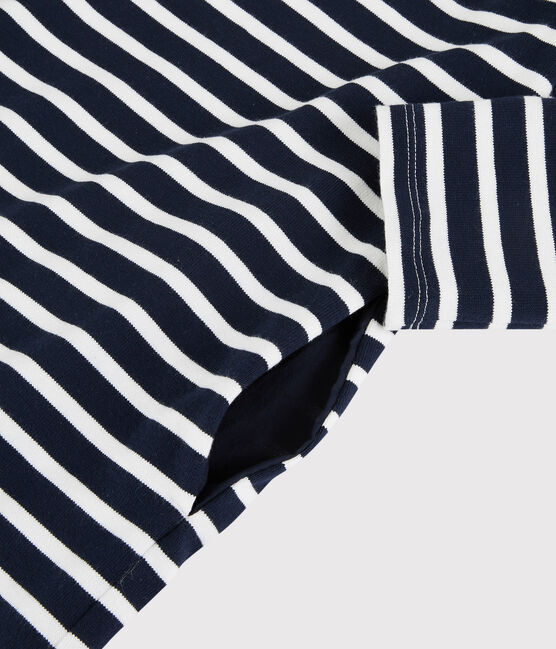 Robe marinière Femme bleu SMOKING/blanc MARSHMALLOW