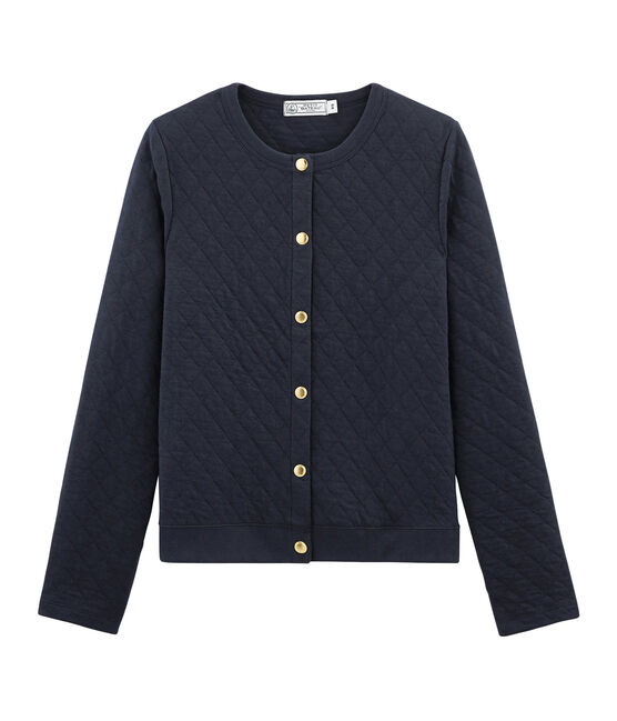 Damesvest blauw SMOKING