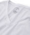 T-shirt met lange mouwen van katoen sea island vrouwen wit ECUME