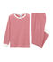 Pyjama petit garçon en côte rouge TERKUIT/blanc MARSHMALLOW