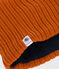 Babysnood van gevoerd tricot en gerecycleerde fleece bruin RUSTY