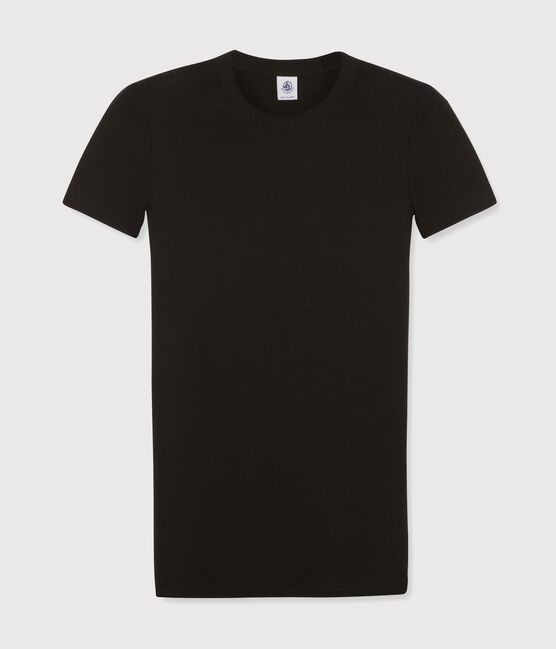 Tee-shirt L'ICONIQUE col rond en coton Femme noir NOIR