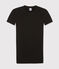 Tee-shirt L'ICONIQUE col rond en coton Femme noir NOIR