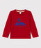 Tee-shirt manches longues en coton enfant garçon STOP