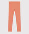 Legging en coton enfant fille rose SIENNA