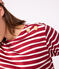 Marinetrui voor dames rood AMARANTE/ MILK
