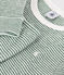 Gestreepte pyjama van geruwde badstof voor kinderen CROCO/ MARSHMALLOW